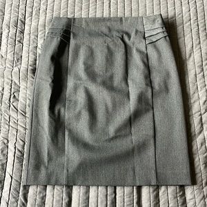 Express Dark Grey Pencil Suit Skirt Size 6